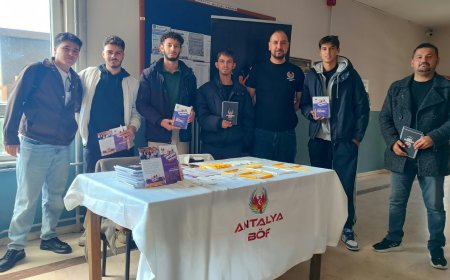 Antalya’da “Gençlerle Beraberiz” projesiyle 14 bin 638 öğrenciye ulaşıldı