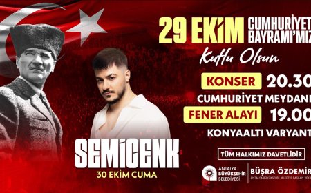 Antalya’da fener alayı ve Semicenk konseri ertelendi: Yeni tarih 30 Ekim