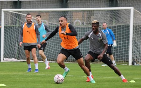 Alanyaspor, Gençlerbirliği deplasmanının hazırlıklarına başladı