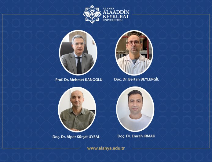 Alanya Alaaddin Keykubat Üniversitesinden dünya çapında başarı: 4 akademisyen en etkili bilim insanları listesinde