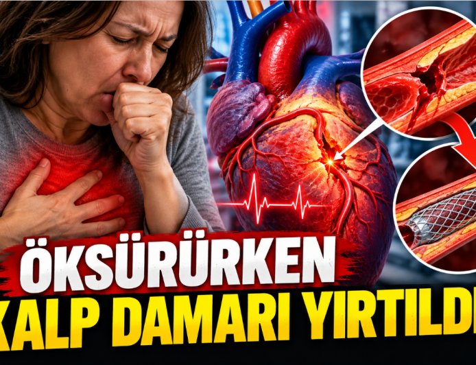 Zonguldak'ta inanılmaz vaka! Şiddetli öksürük kalp damarını yırttı, 52 yaşındaki kadın stentle kurtarıldı