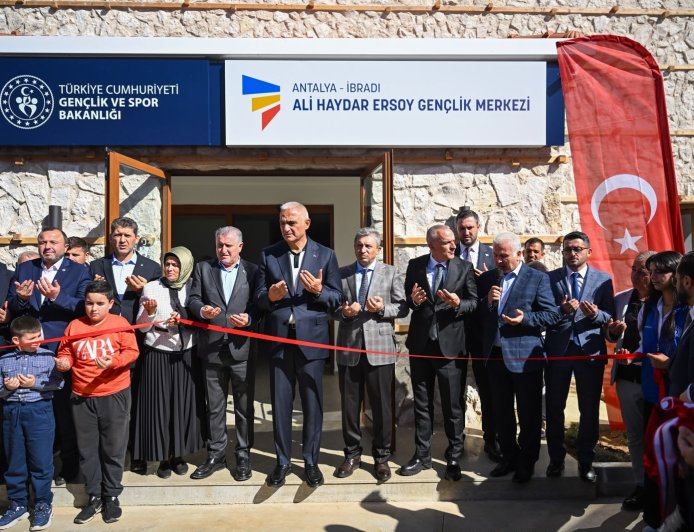 Antalya İbradı'da 3 büyük yatırım hizmete açıldı! İki bakan törene katıldı