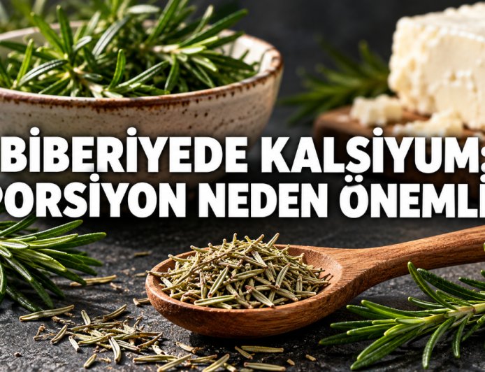 Kurutulmuş biberiyede kalsiyum dikkat çekiyor: Porsiyon miktarı belirleyici