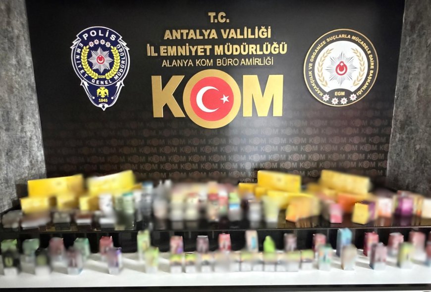 Antalya’da kaçakçılık operasyonları: 36 şüpheli hakkında işlem