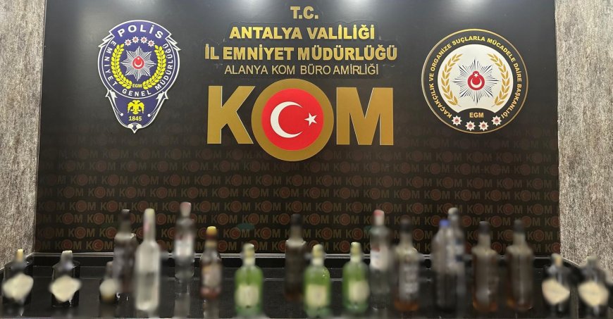 Antalya’da kaçakçılık operasyonları: 36 şüpheli hakkında işlem