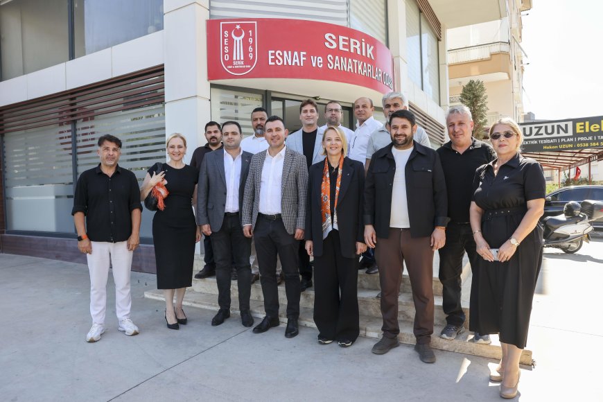 ATSO Başkan Adayı Hatice Öz’den Serik’te yoğun ziyaret programı