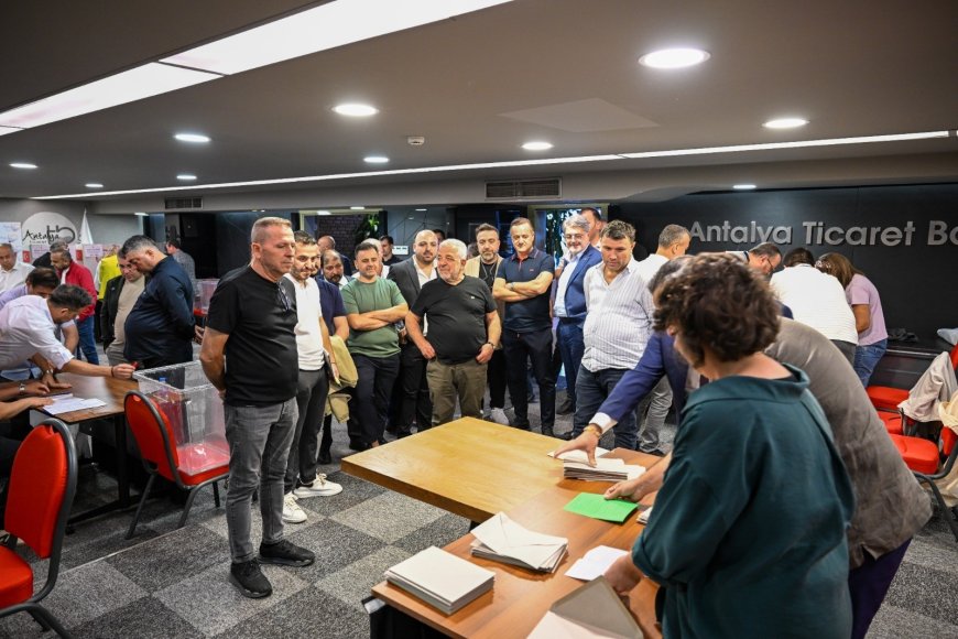 Antalya Ticaret Borsası’nda 2026-2030 dönemi için seçim yapıldı