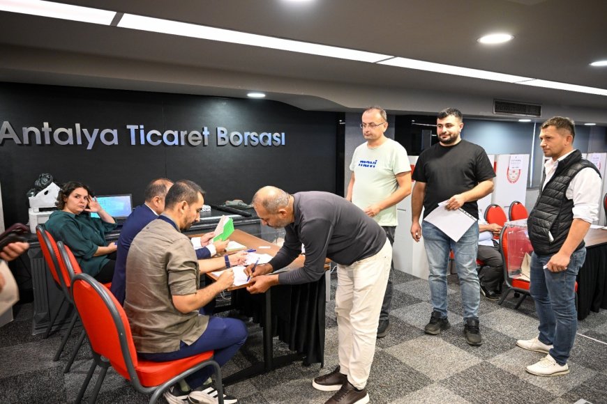 Antalya Ticaret Borsası’nda 2026-2030 dönemi için seçim yapıldı