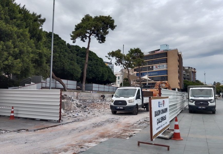 Antalya Cumhuriyet Meydanı’ndaki havuz yeniden hayat buluyor