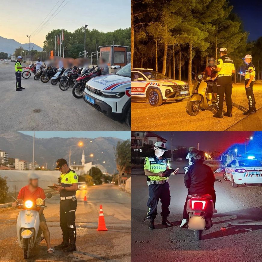 Antalya’da motosiklet denetimi: 11 bin 133 araç kontrol edildi