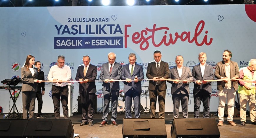 2. Uluslararası Yaşlılıkta Sağlık ve Esenlik Festivali Antalya’da başladı