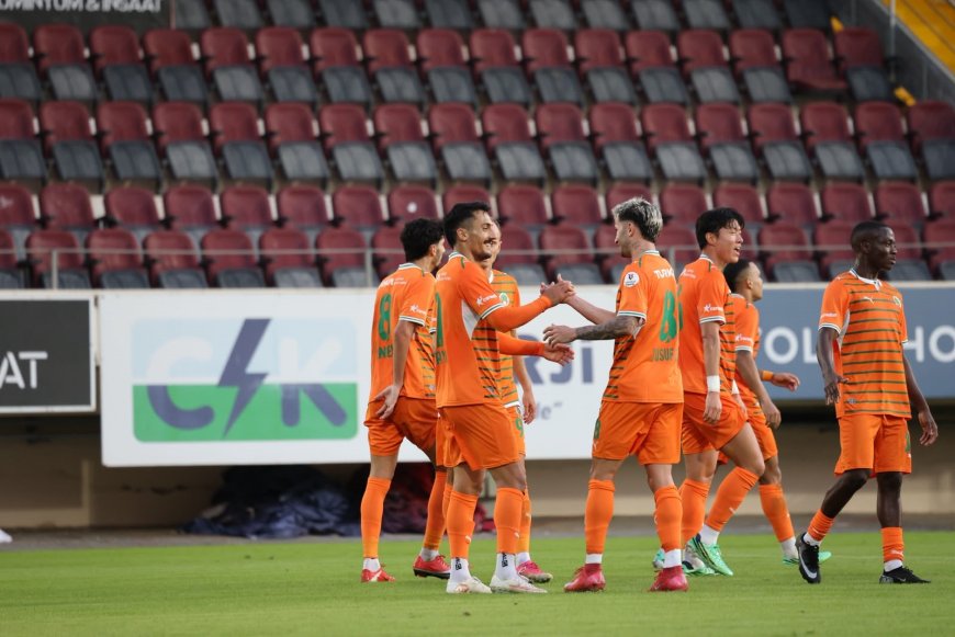 Alanyaspor’dan milli ara hazırlık maçında farklı galibiyet: 4-0