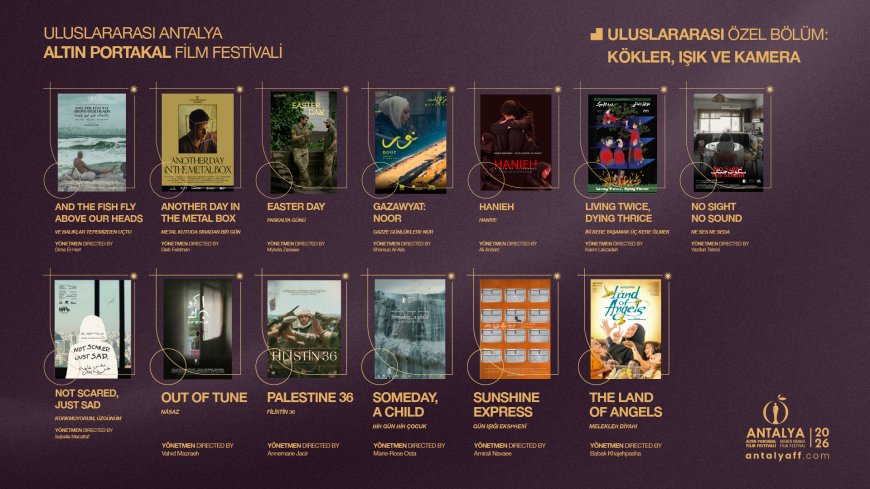 Altın Portakal’da savaşın gölgesinden perdeye: 13 film Antalya’da buluşacak