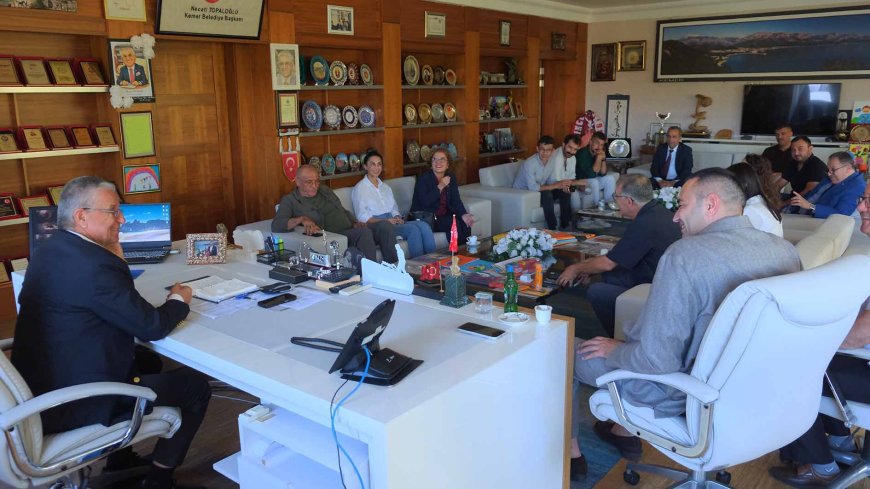 Kemer’in Kültür Evi Fethiye’ye örnek oldu: Yörük Türkmen Kültür Merkezi için incelediler