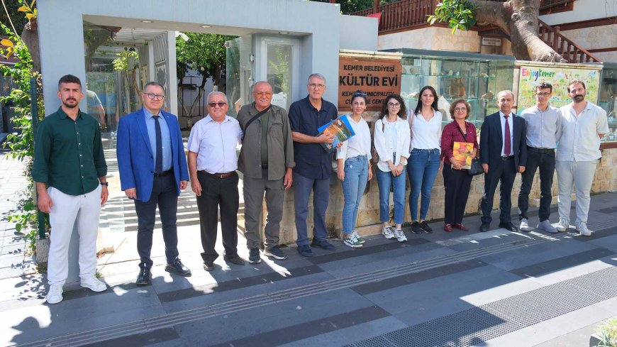 Kemer’in Kültür Evi Fethiye’ye örnek oldu: Yörük Türkmen Kültür Merkezi için incelediler