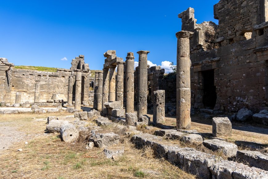 Manavgat’ın binlerce yıllık mirası Lyrbe’de çalışmalar sürüy