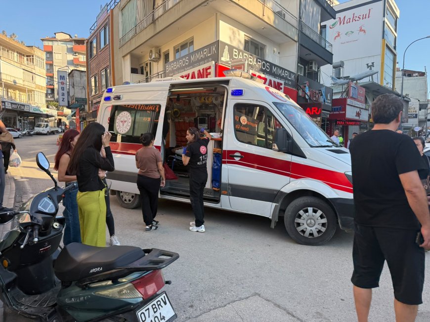 Serik’te otomobil ile motosiklet çarpıştı: 2 kişi yaralandı