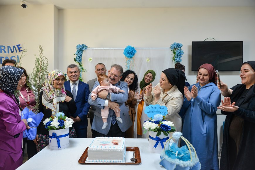Kepez Devlet Hastanesi’nde anne ve bebek sağlığına özel buluşma