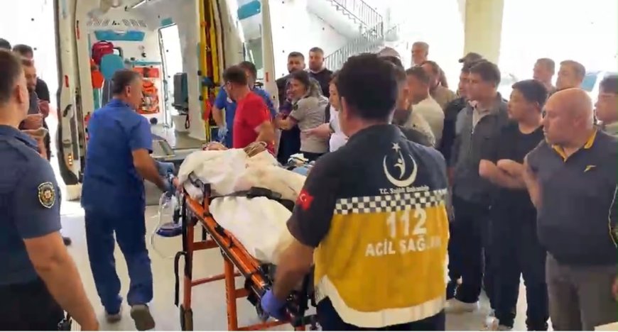 Gazipaşa’da iş makinesine sıkışan 15 yaşındaki çocuk ağır yaralandı