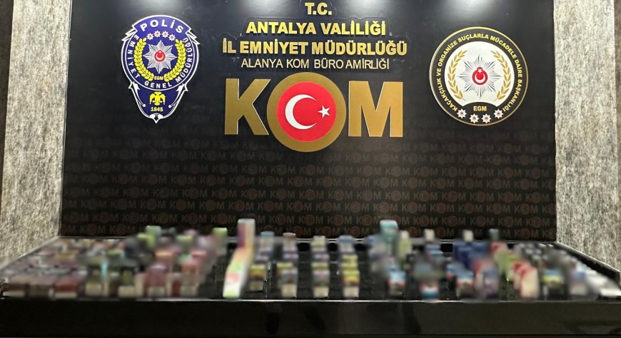 Antalya’da kaçakçılığa darbe: 8 bin 282 paket sigara ele geçirildi, 1 kişi tutuklandı
