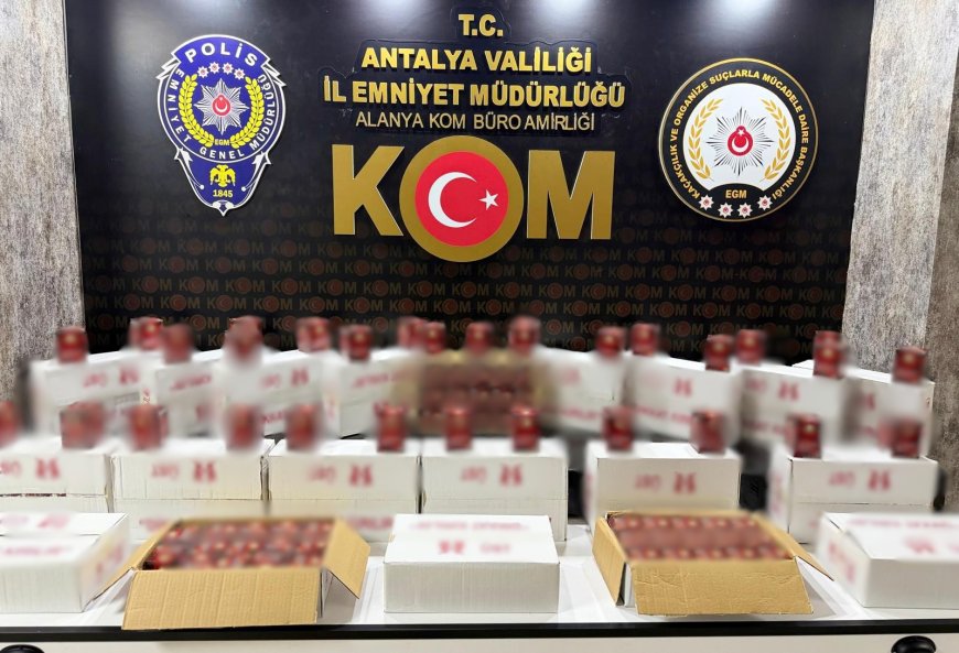 Antalya’da kaçakçılığa darbe: 8 bin 282 paket sigara ele geçirildi, 1 kişi tutuklandı