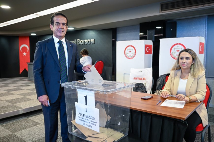 Antalya Ticaret Borsası’nda Ali Çandır yeniden başkan seçildi: Yeni yönetim belli oldu