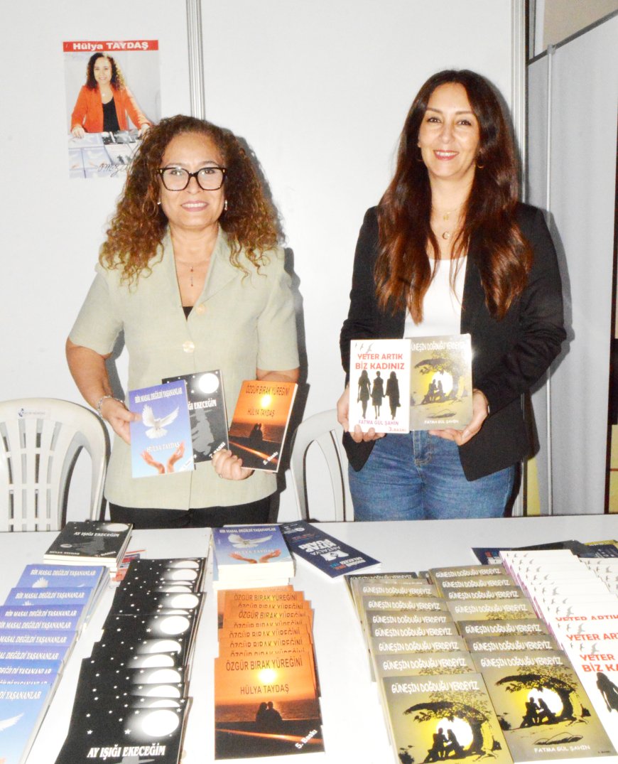Antalya Kitap Fuarı’nda yerel yazar ve şairlere yoğun ilgi: Eserlerini okurlarla buluşturuyorlar