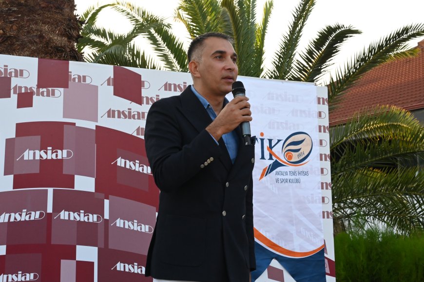 Antalya’da Cumhuriyet Kupası heyecanı başlıyor: 8. ANSİAD-ATİK Tenis Turnuvası 15 Ekim’de