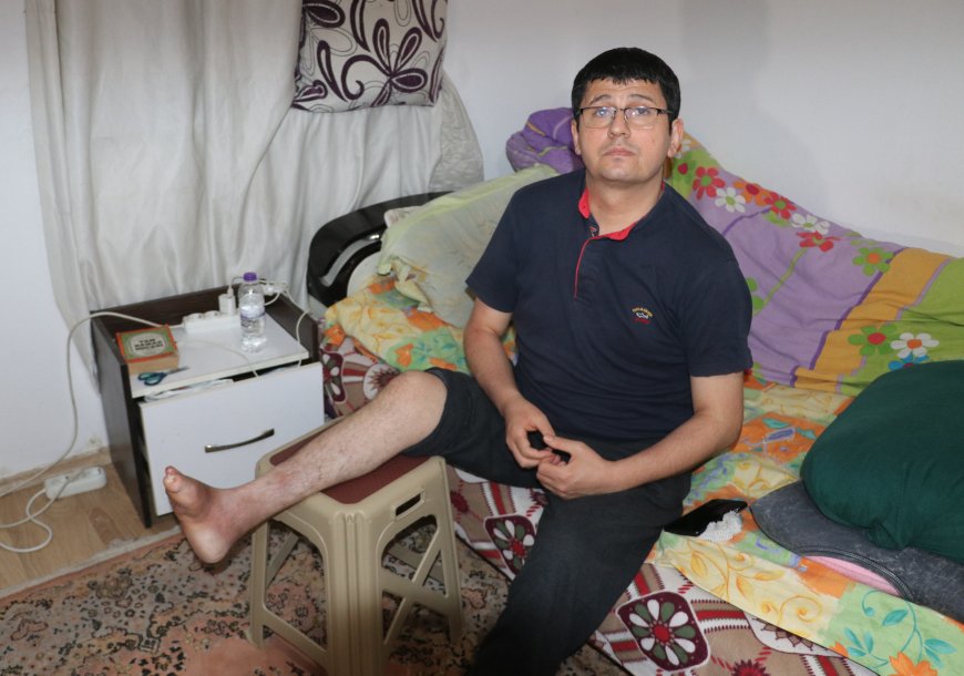Antalya’da 19 yıldır kapanmayan yarayla mücadele ediyor: “Para değil, tedavi istiyorum”