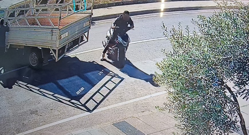 Manavgat’ta akılalmaz kaza: Sürücü yaralandı, yolcu motosikleti alıp kaçtı