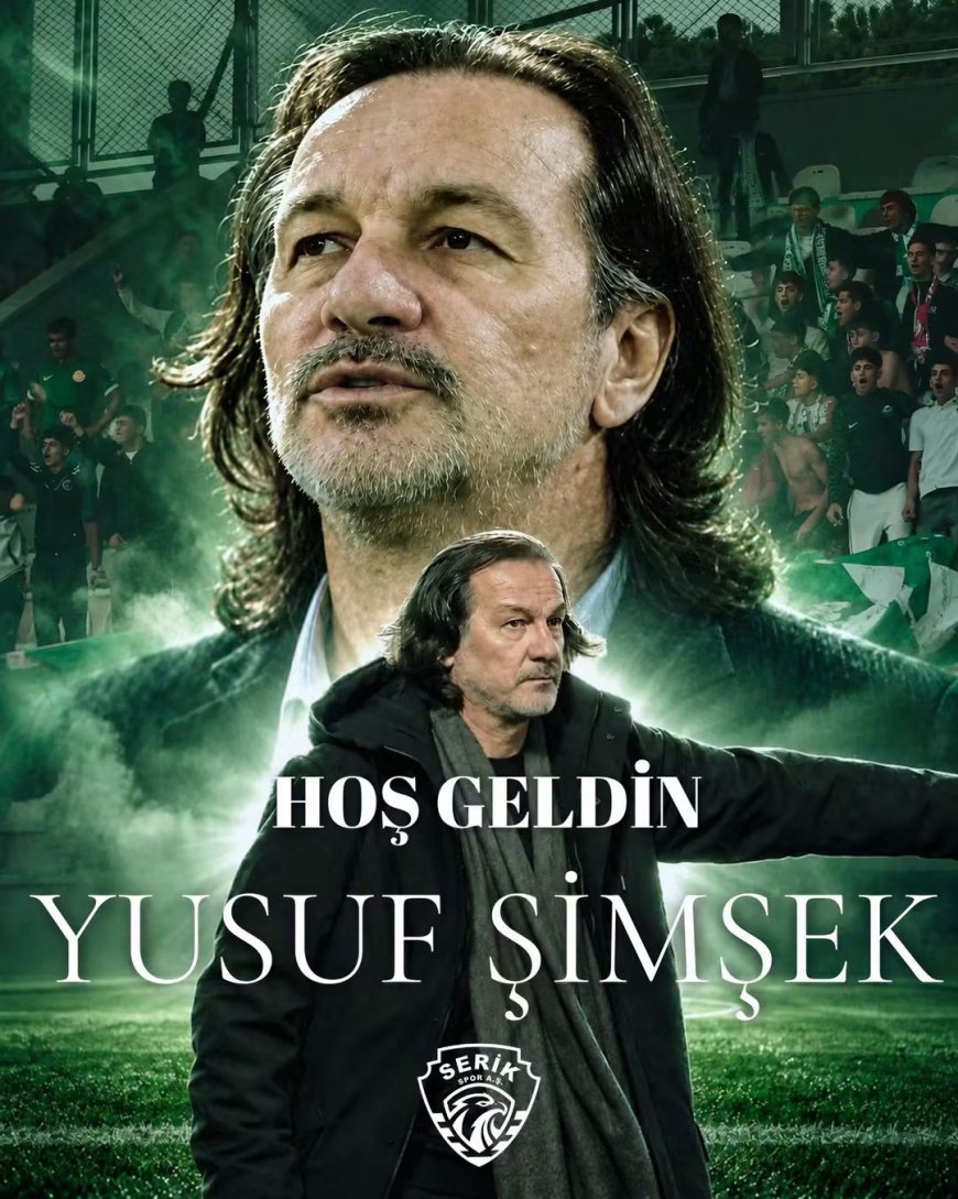 Serik Spor’da sürpriz teknik direktör değişikliği: Cüneyt Biçer gitti, Yusuf Şimşek geldi