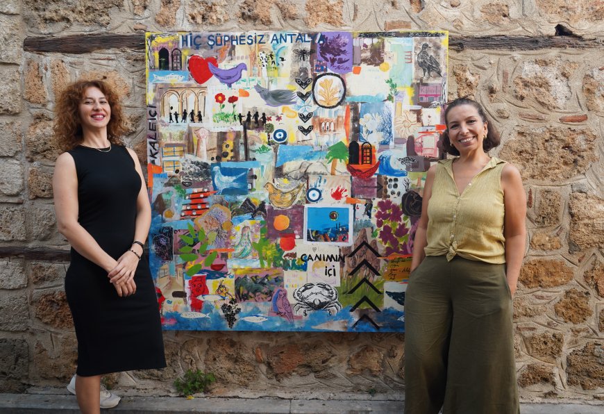 Antalya Kaleiçi'nde 9 yıllık sanat yolculuğu! Muhittin Selamet'in anısı Üçkapılar'da yaşatılıyor