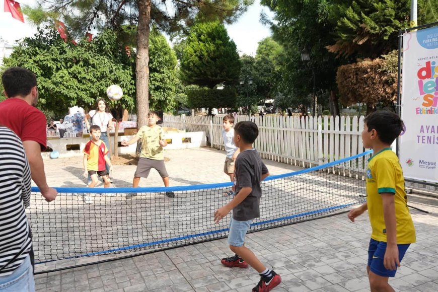 Kepez'de disleksi farkındalığı için anlamlı buluşma! Çocuklar Dokumapark'ta eğlenceye doydu