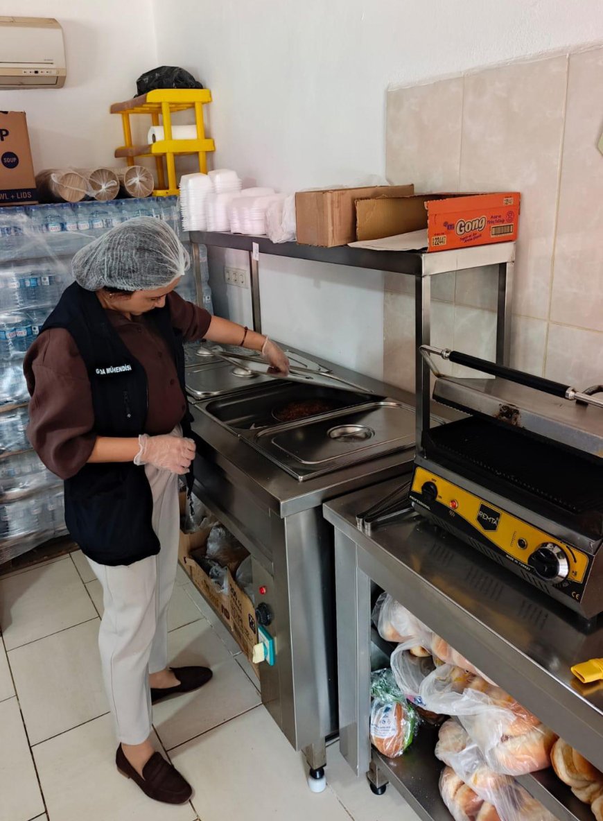 Kemer'de okul kantinlerine sıkı denetim! Eksiklik tespit edilen işletmelere işlem başlatıldı