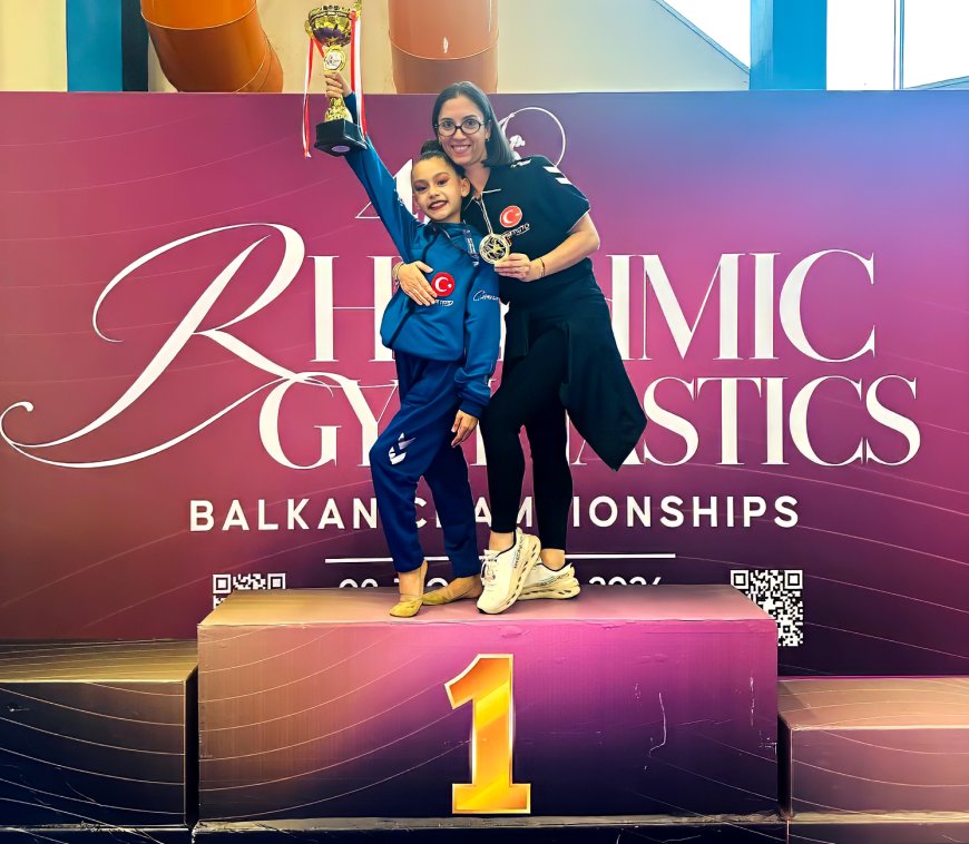 Antalya'nın gururu Asel Lina Şahin! Muratpaşa'ya Balkan Şampiyonası'ndan çifte altın
