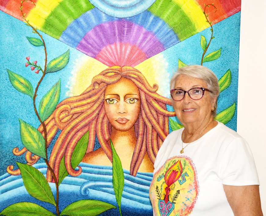 Antalyalı ressam Melahat Aral Aktan'dan sanat dolu dönüş! 30'dan fazla eser sanatseverlerle buluştu