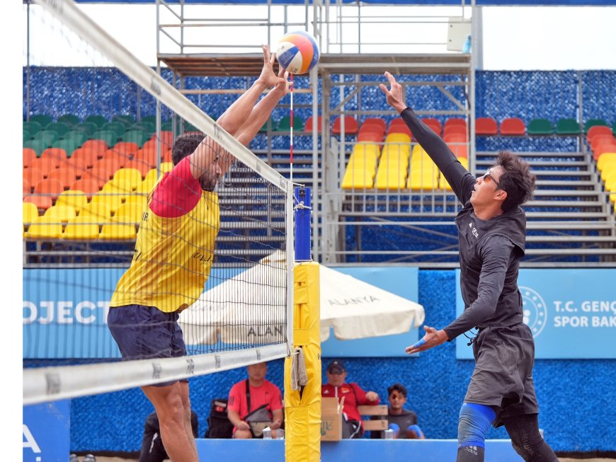 Alanya'da dünya plaj voleybolu heyecanı! 23 ülkeden 128 sporcu mücadele edecek