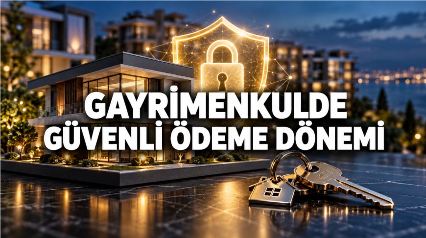 Ev ve arsa alacaklar dikkat! Gayrimenkul satışlarında Güvenli Ödeme Sistemi 1 Aralık'ta zorunlu oluyor