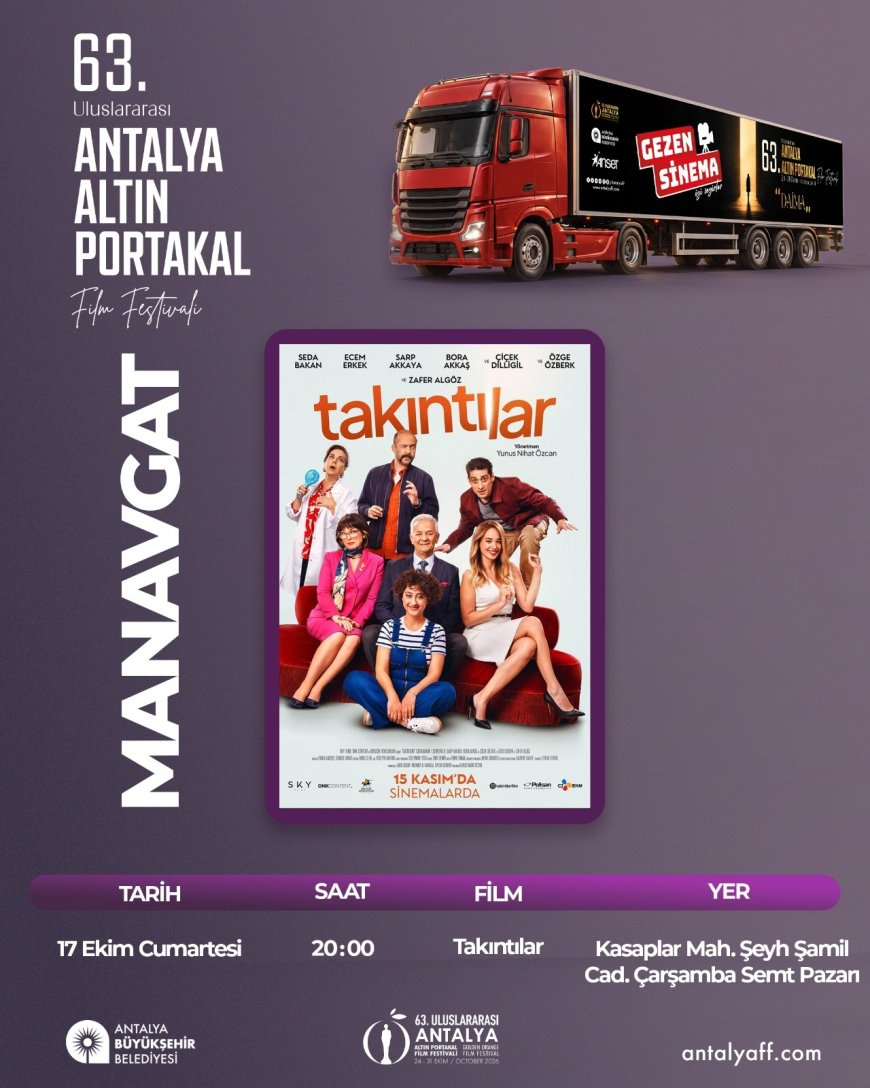 Antalya Altın Portakal Film Festivali başlıyor! 16 ilçede 8 gün boyunca ücretsiz sinema şöleni