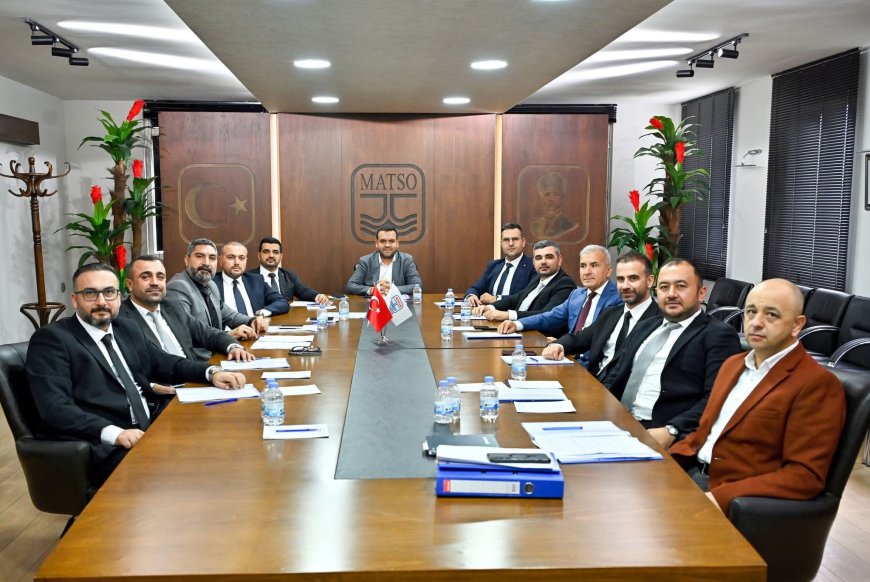 MATSO'da yeni dönem başladı! Başkan Önem Gök yönetimindeki görev dağılımı belli oldu