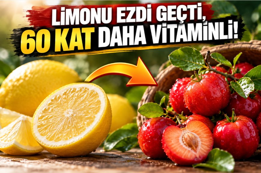 Limondan 60 kat fazla C vitamini içerebiliyor! İşte 'yeşil altın' olarak anılan mucizevi meyve
