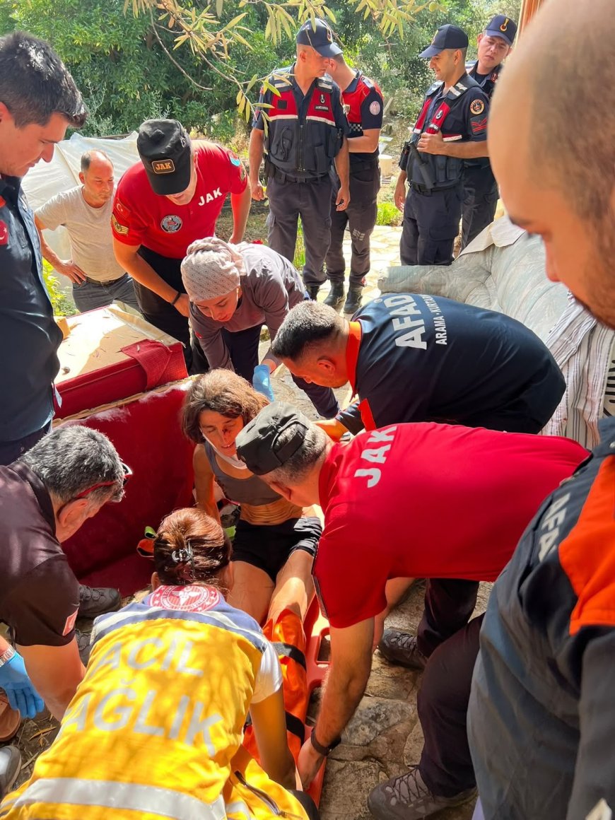 Antalya'da ağaçlık alanda kayboldu! Jandarma 19 kilometre uzakta buldu