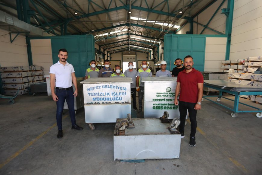 Kepez'de temizlik seferberliği! 9 ayda 16 bin 588 konteyner işlemiyle tasarruf hamlesi