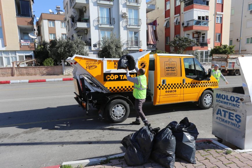 Kepez'de temizlik seferberliği! 9 ayda 16 bin 588 konteyner işlemiyle tasarruf hamlesi