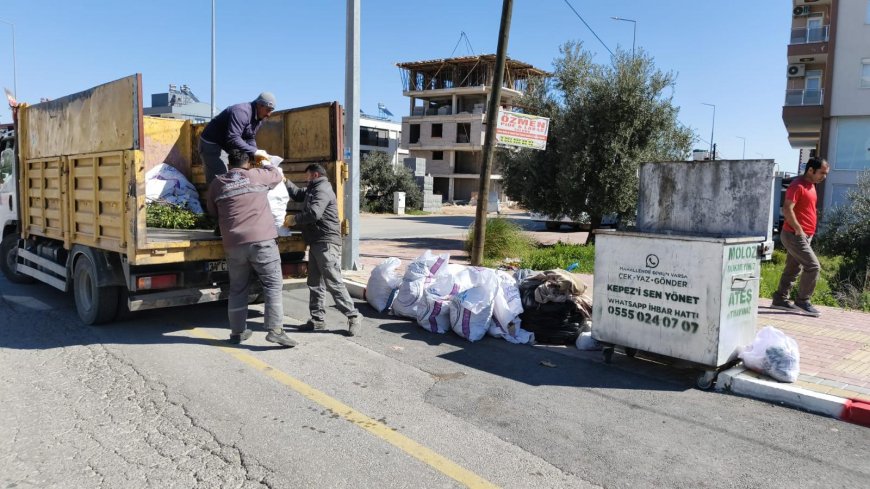 Kepez'de temizlik seferberliği! 9 ayda 16 bin 588 konteyner işlemiyle tasarruf hamlesi