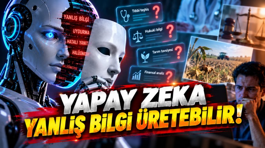 Yapay zekanın tehlikeli yanılgısı! Doğru gibi görünen yanlış bilgiler büyük zararlara yol açabiliyor