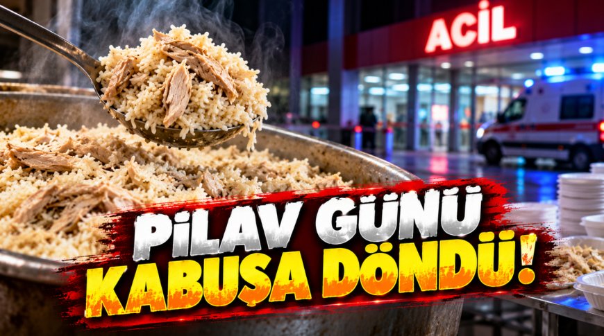 Bursa'da tavuklu pilav etkinliği sonrası zehirlenme şüphesi! Yaklaşık 100 kişi hastaneye başvurdu