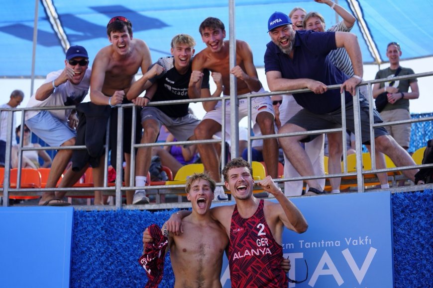 Alanya'da plaj voleybolu heyecanı sona erdi! Türkiye'den uluslararası başarı
