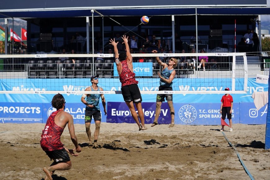 Alanya'da plaj voleybolu heyecanı sona erdi! Türkiye'den uluslararası başarı