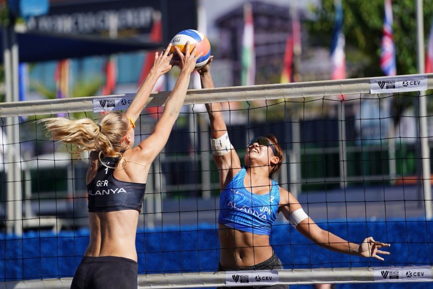 Alanya'da plaj voleybolu heyecanı sona erdi! Türkiye'den uluslararası başarı